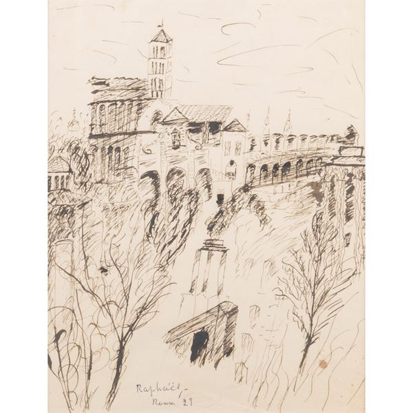 Antonietta Raphael - 'Roman landscape'