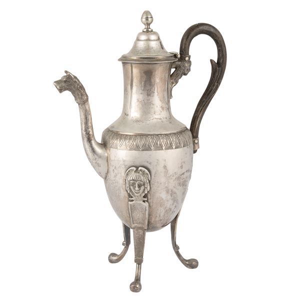 Silver Impero coffee pot