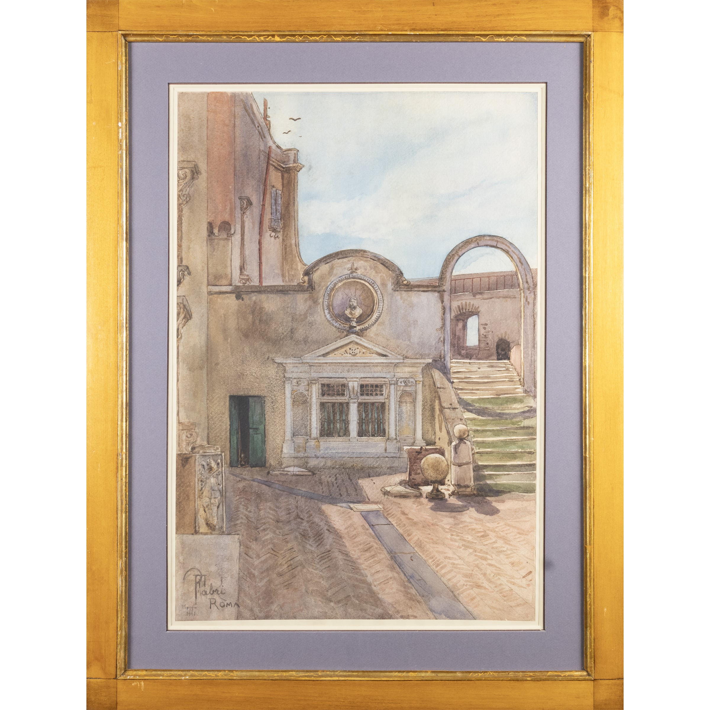 Pompeo Fabri, Interno di Castel Sant'Angelo