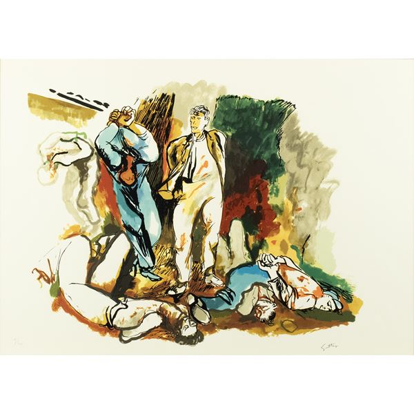 Renato Guttuso - "Gott mit Uns"