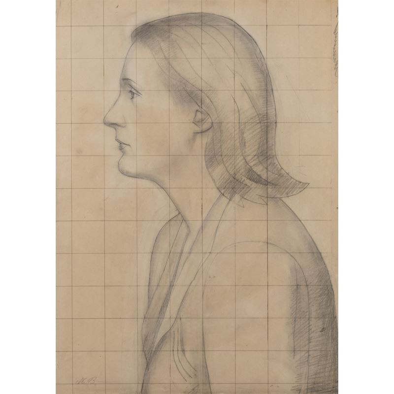 Mario Broglio - "studio per Ritratto"