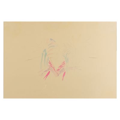 Senza titolo, acquerello su carta, 1980