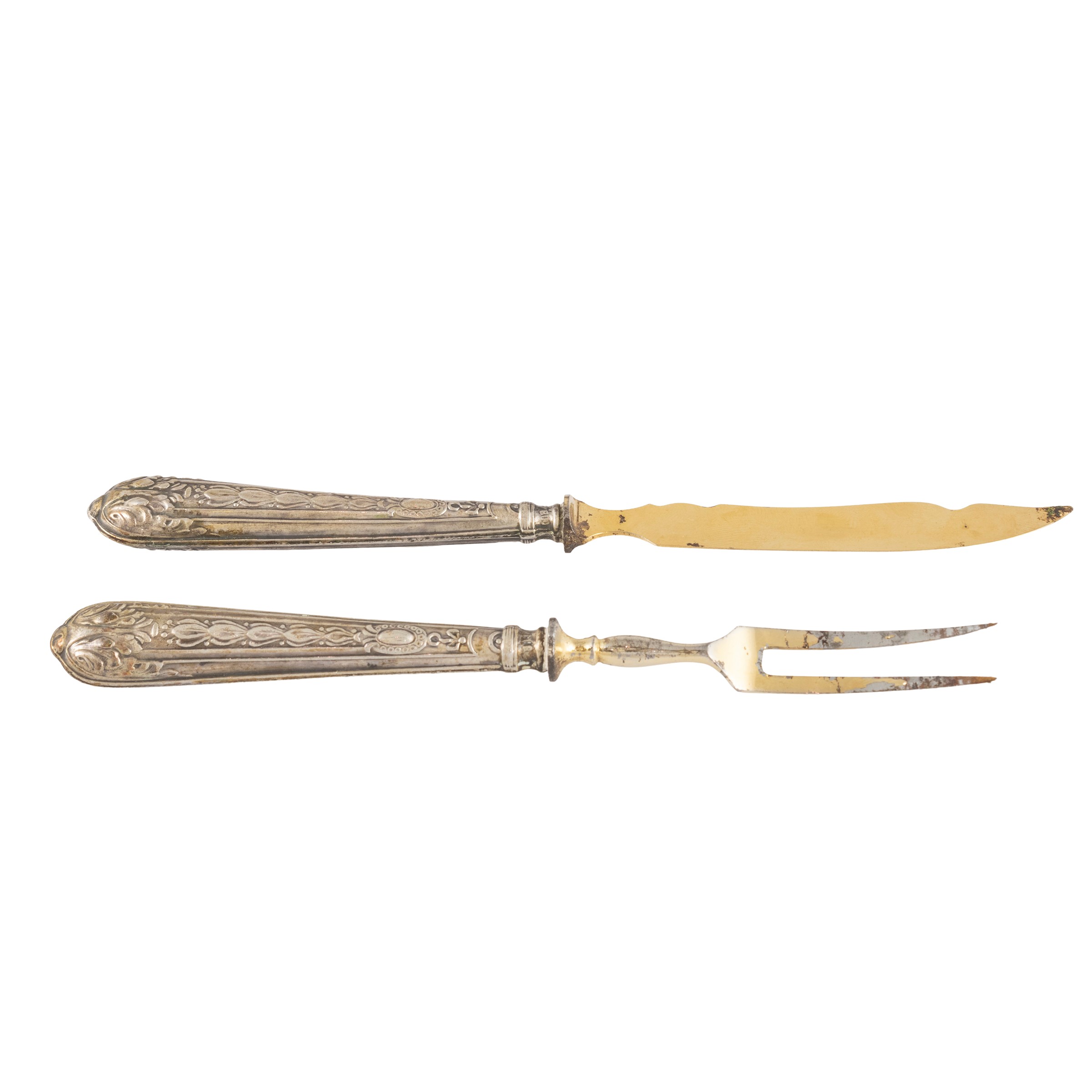 Christofle, Set da Crostacei in Argento e Metallo Dorato (24)