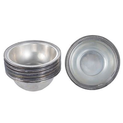 Set di Dodici Coppette in Argento