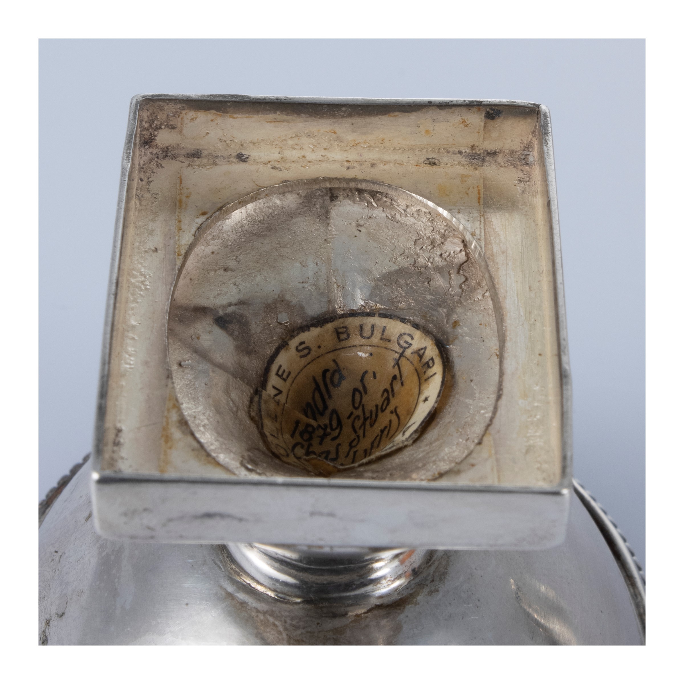Coppia di Saliere in Argento