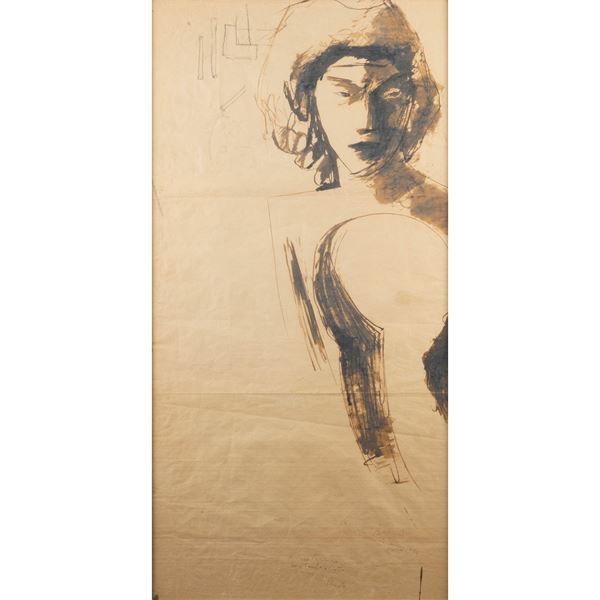 Pericle Fazzini - "Study of female figure"