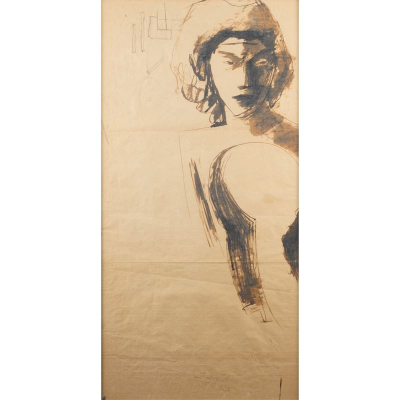 Pericle Fazzini - "studio di Figura Femminile"