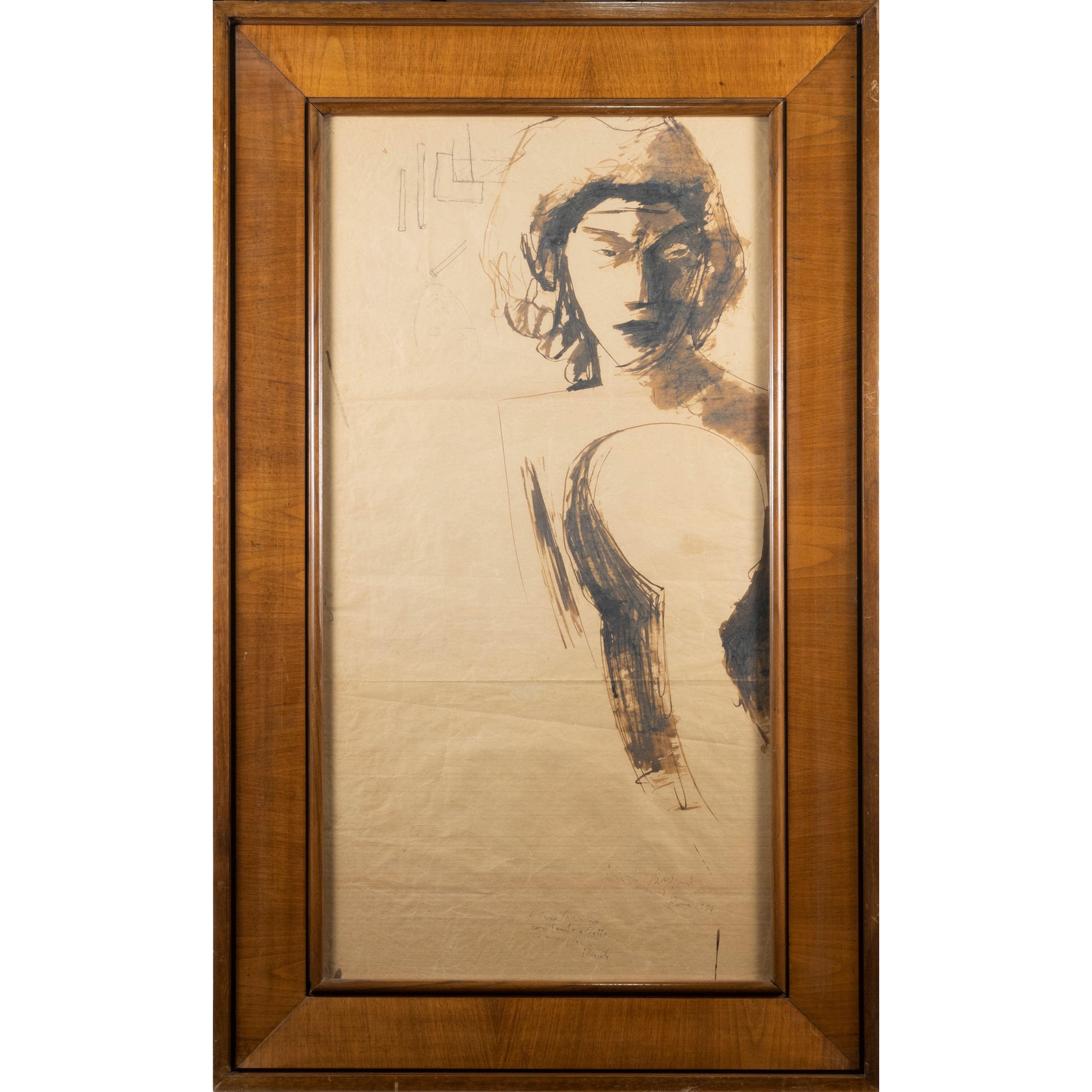 Pericle Fazzini - "studio di Figura Femminile"