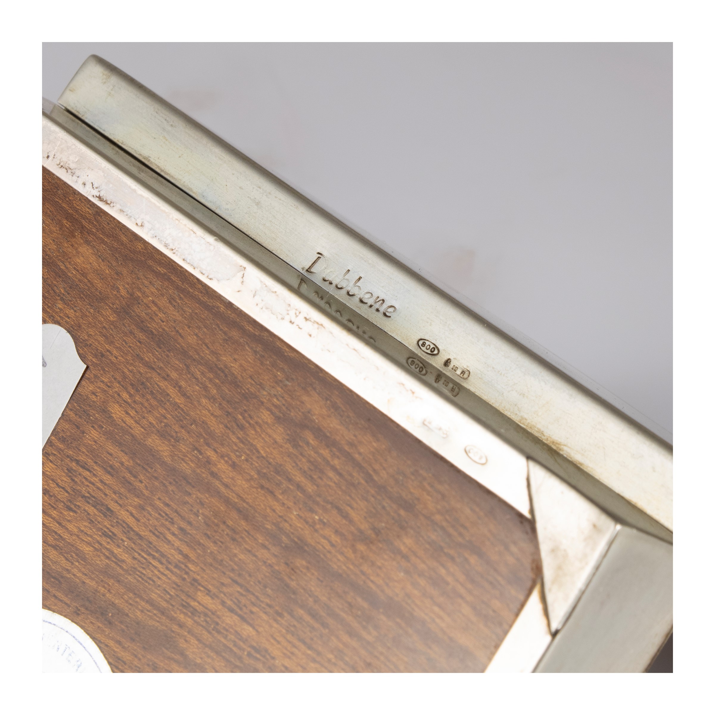 Scatola in Argento e Legno