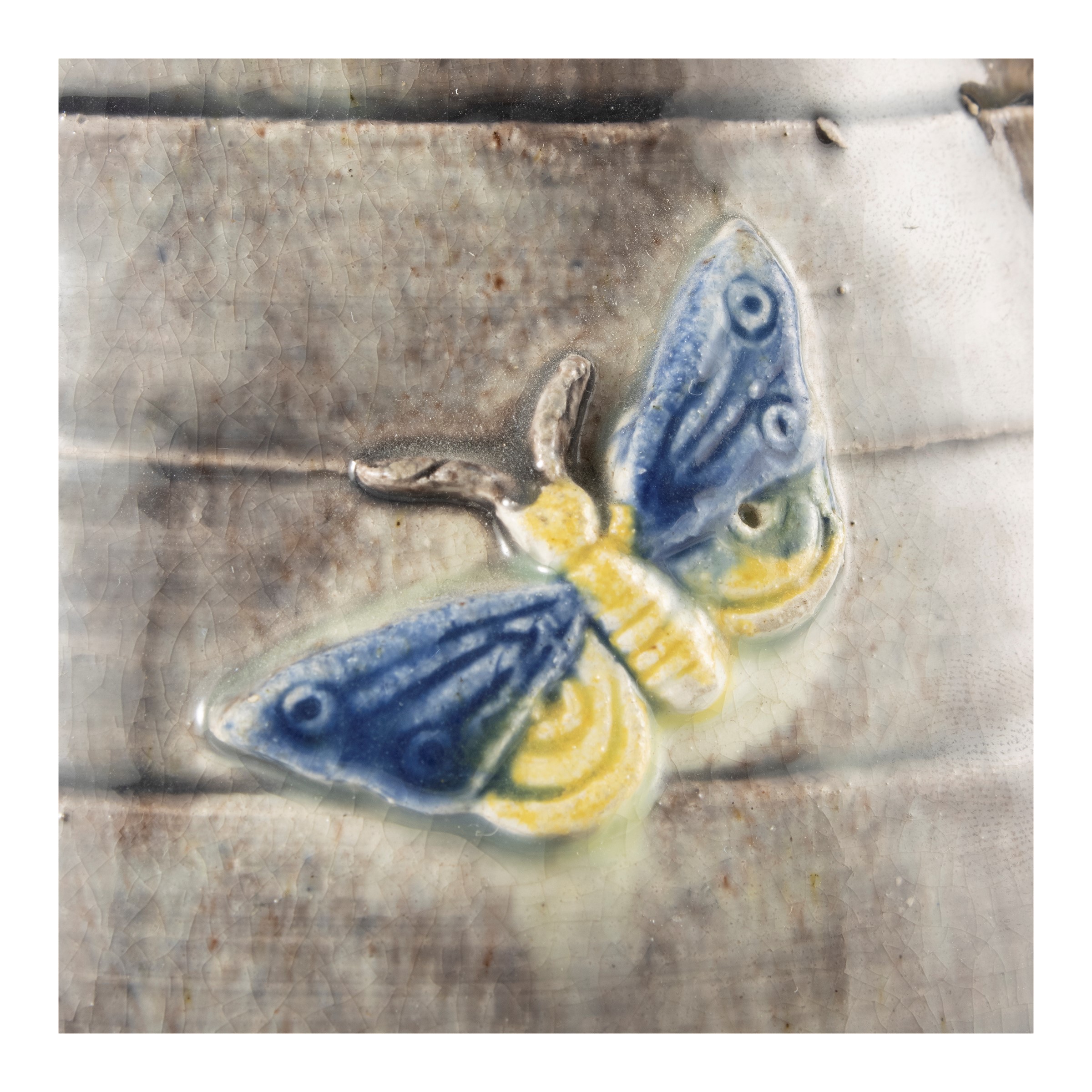 Coppia di Caraffe in Maiolica Smaltata