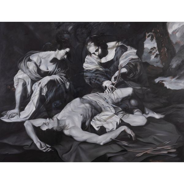 Massimo Pulini - "Adone curato dalle pie donne"