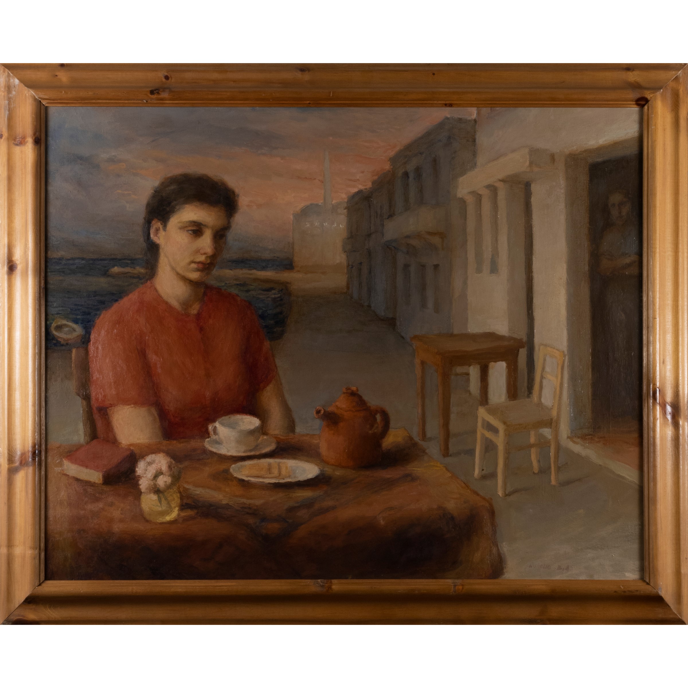 Aurelio Bulzatti - Viaggio in Turchia, olio su tela