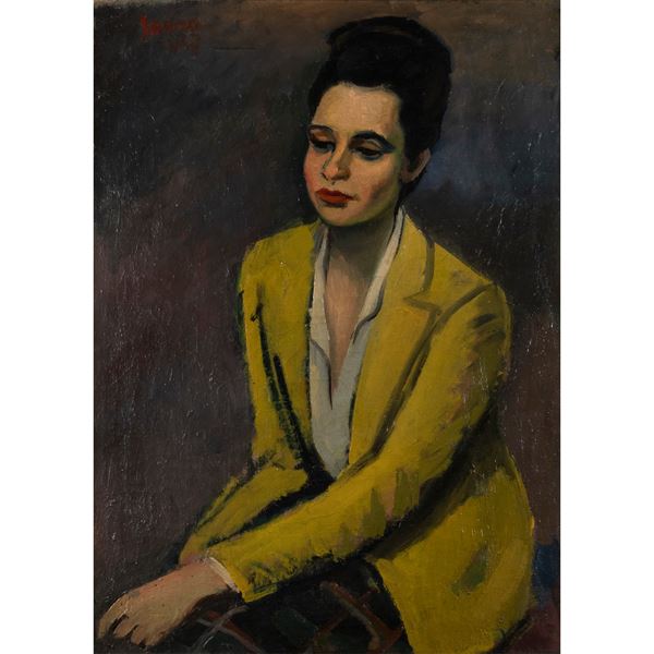 Manlio Sarra - "Ritratto della Baronessa"