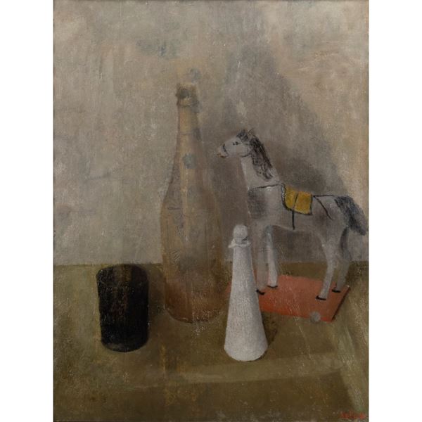 Sergio Selva - "Still life with little horse"