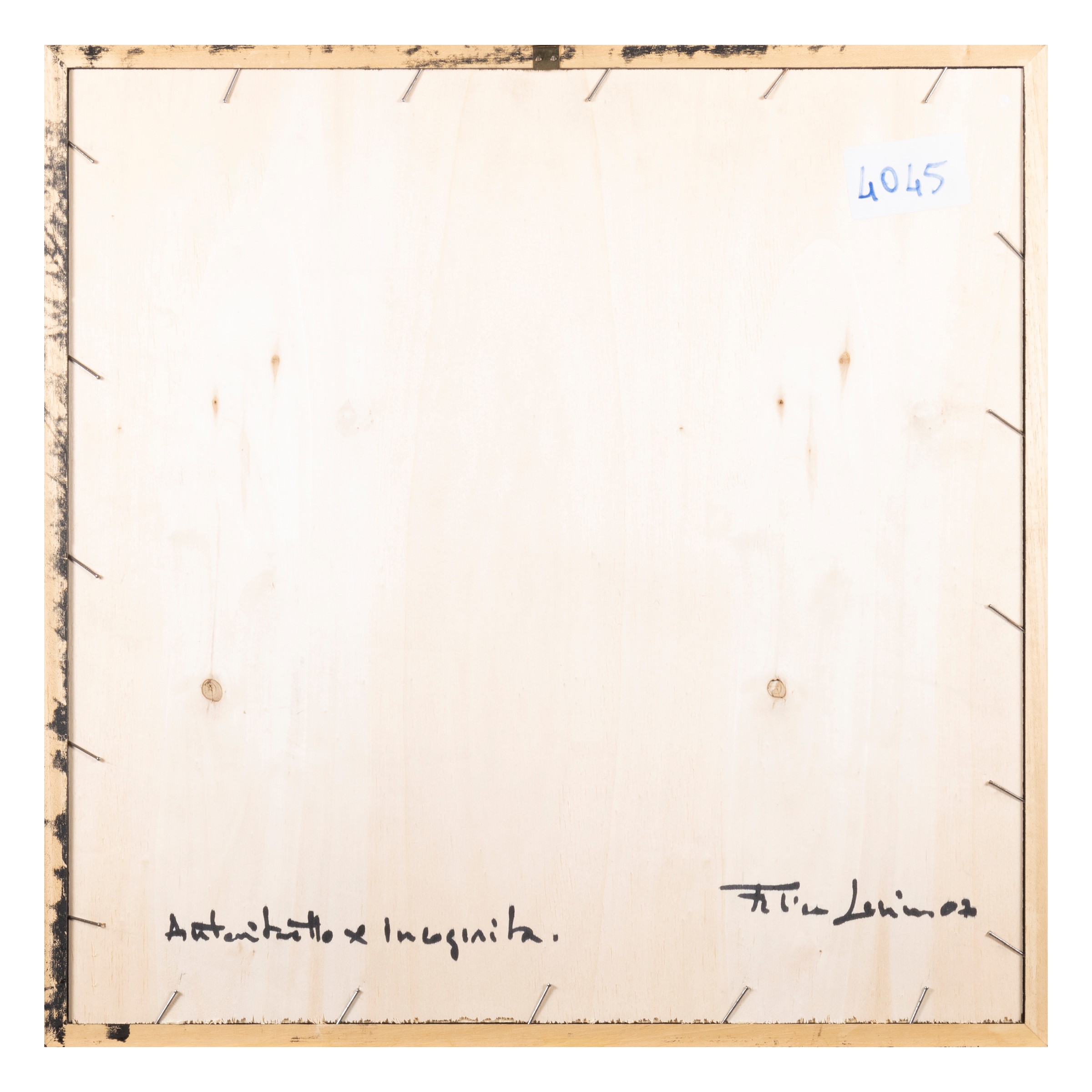 "Autoritratto x incognita"