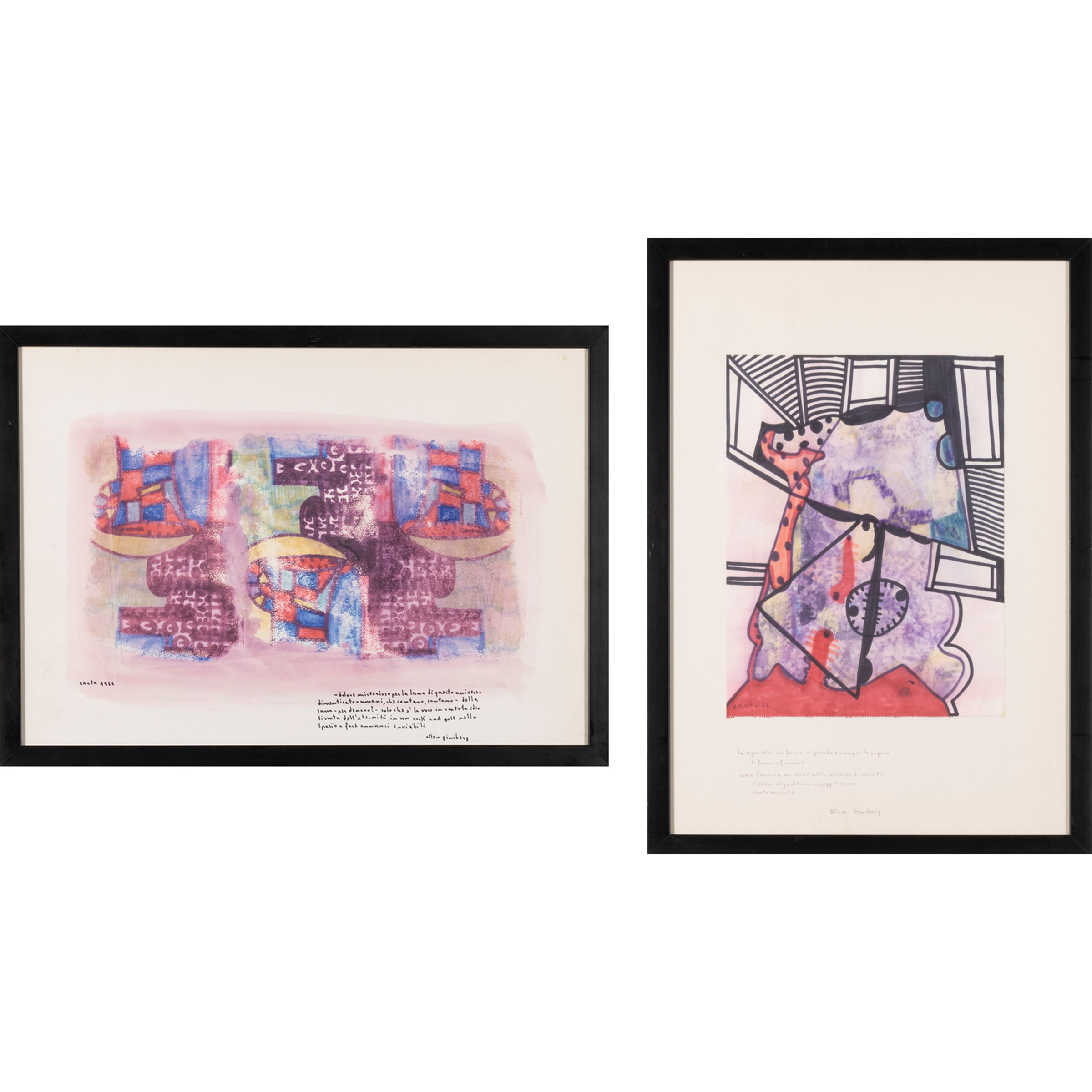 "Per Allen Ginsberg"