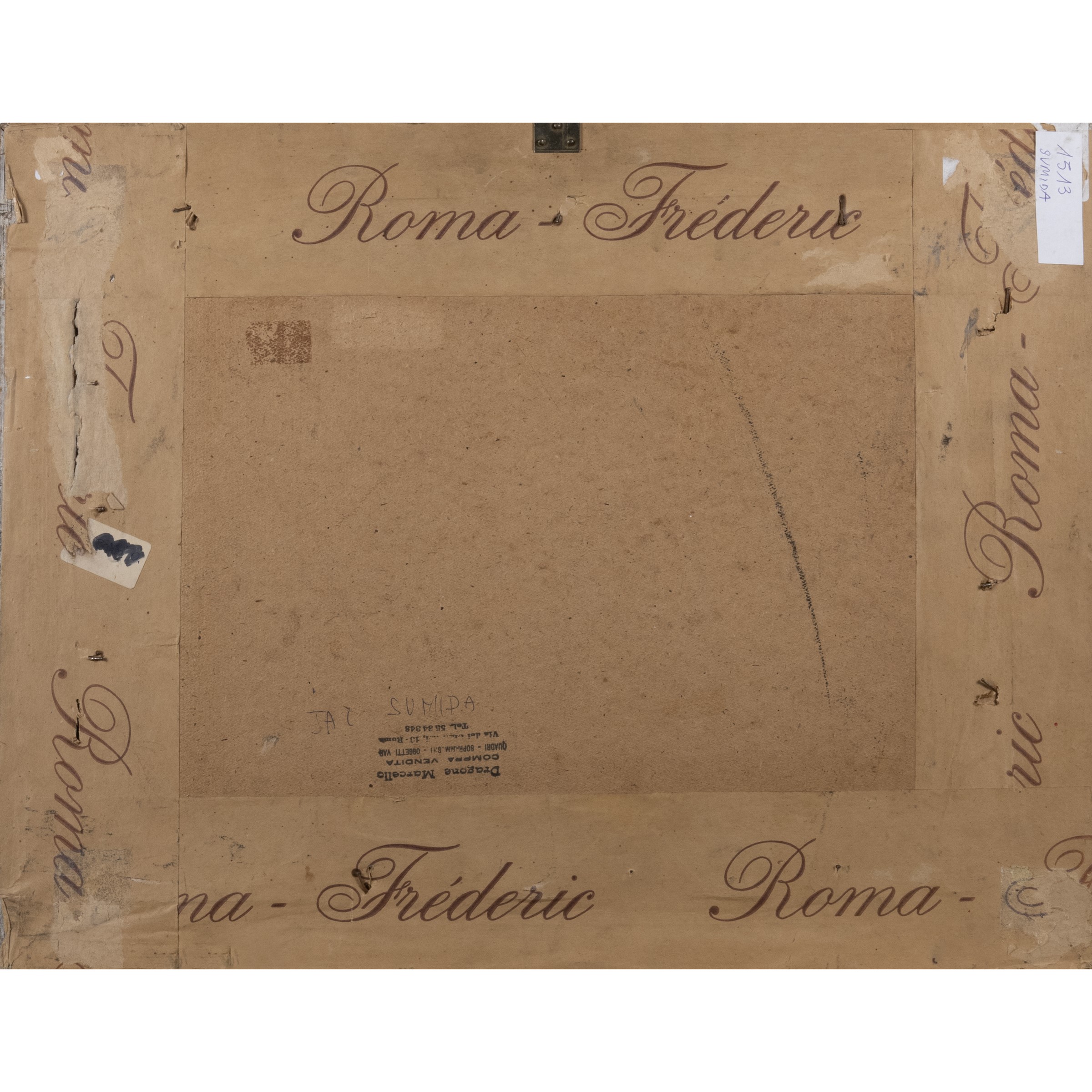 Jean Sumida - Veduta di villaggio francese, acquerello su carta