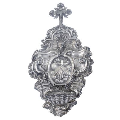 Acquasantiera in Argento