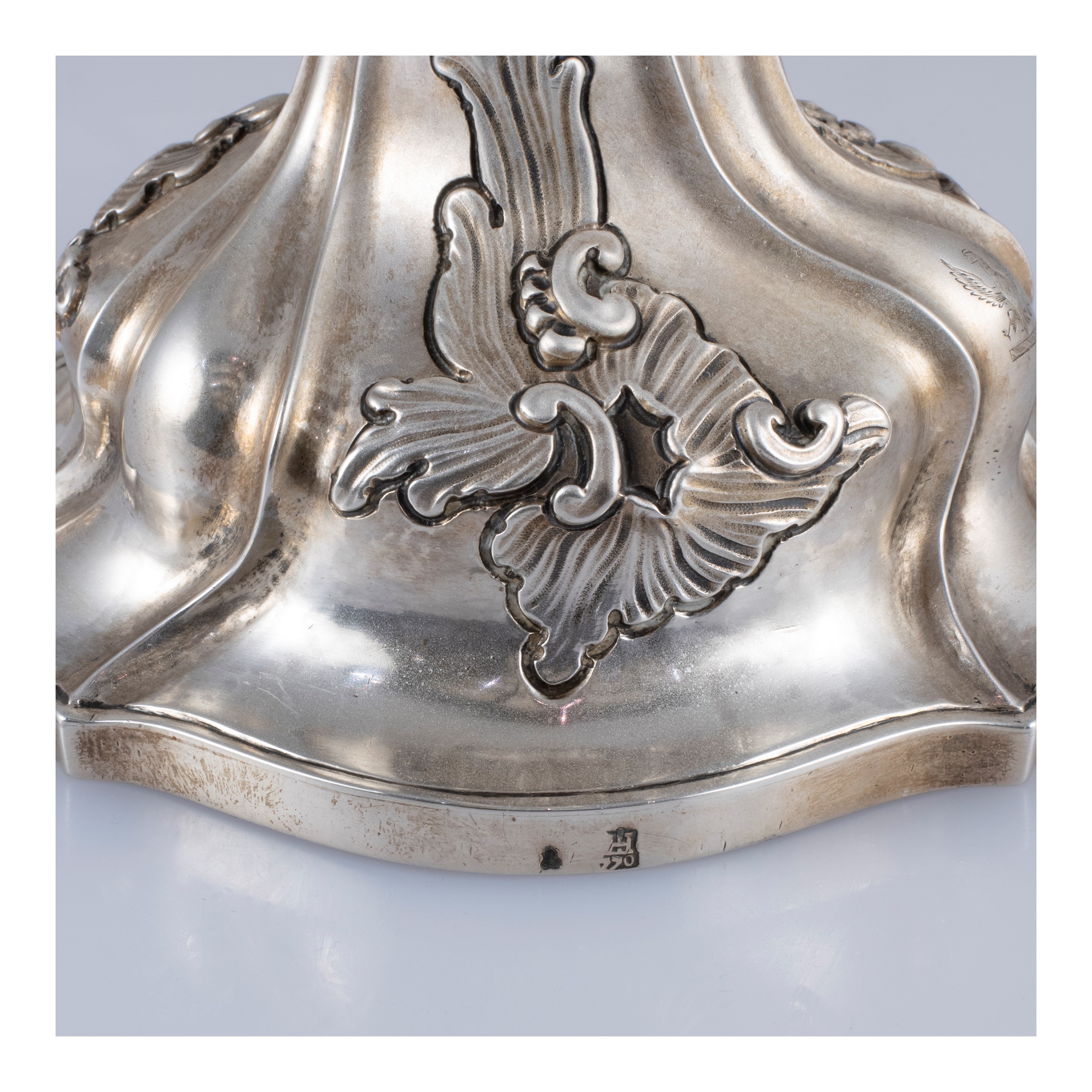 Coppia di Candelieri in Argento