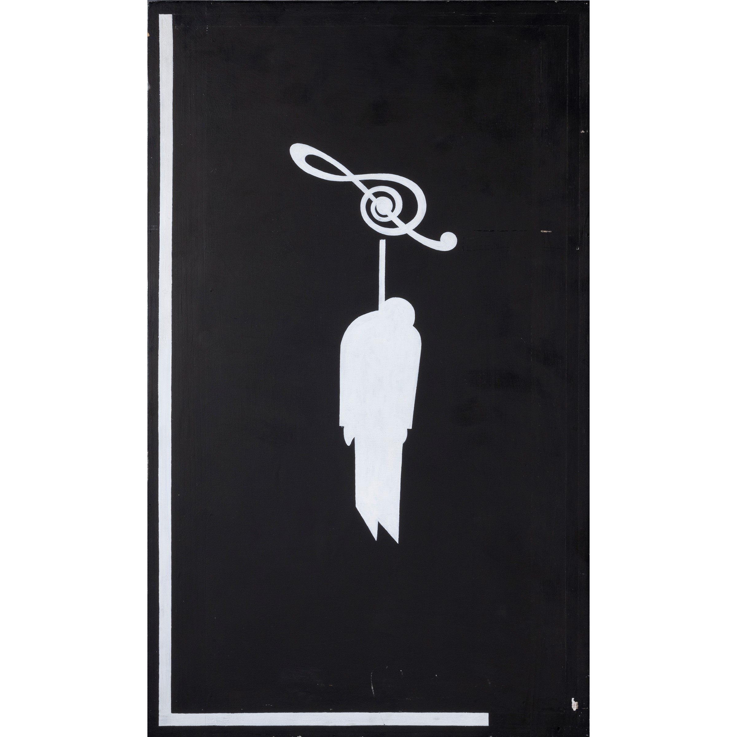 Felice Levini - Serie 'Circolo degli angeli', scultura in multimateriale, 1988/89