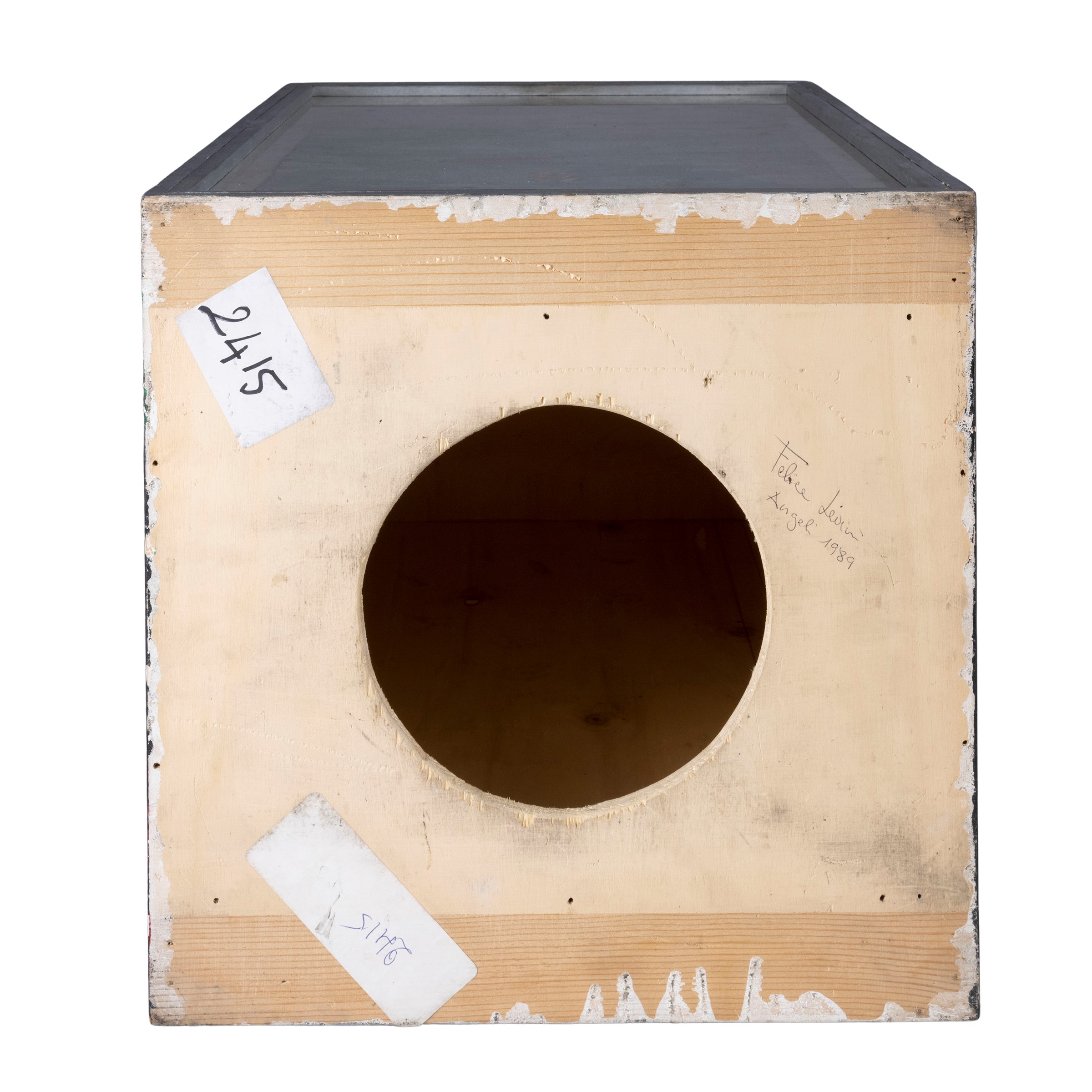 Felice Levini - Serie 'Circolo degli angeli', scultura in multimateriale, 1988/89