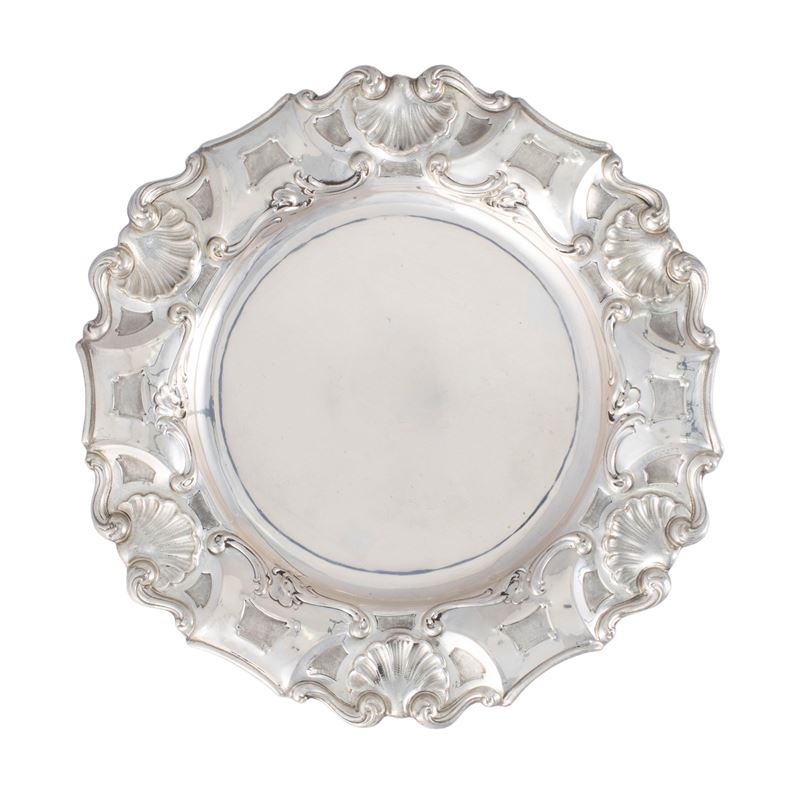 Piatto Centrotavola in Argento