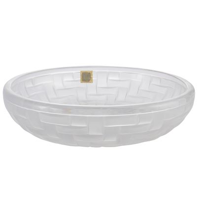 Lalique, Centrotavola in Vetro Satinato
