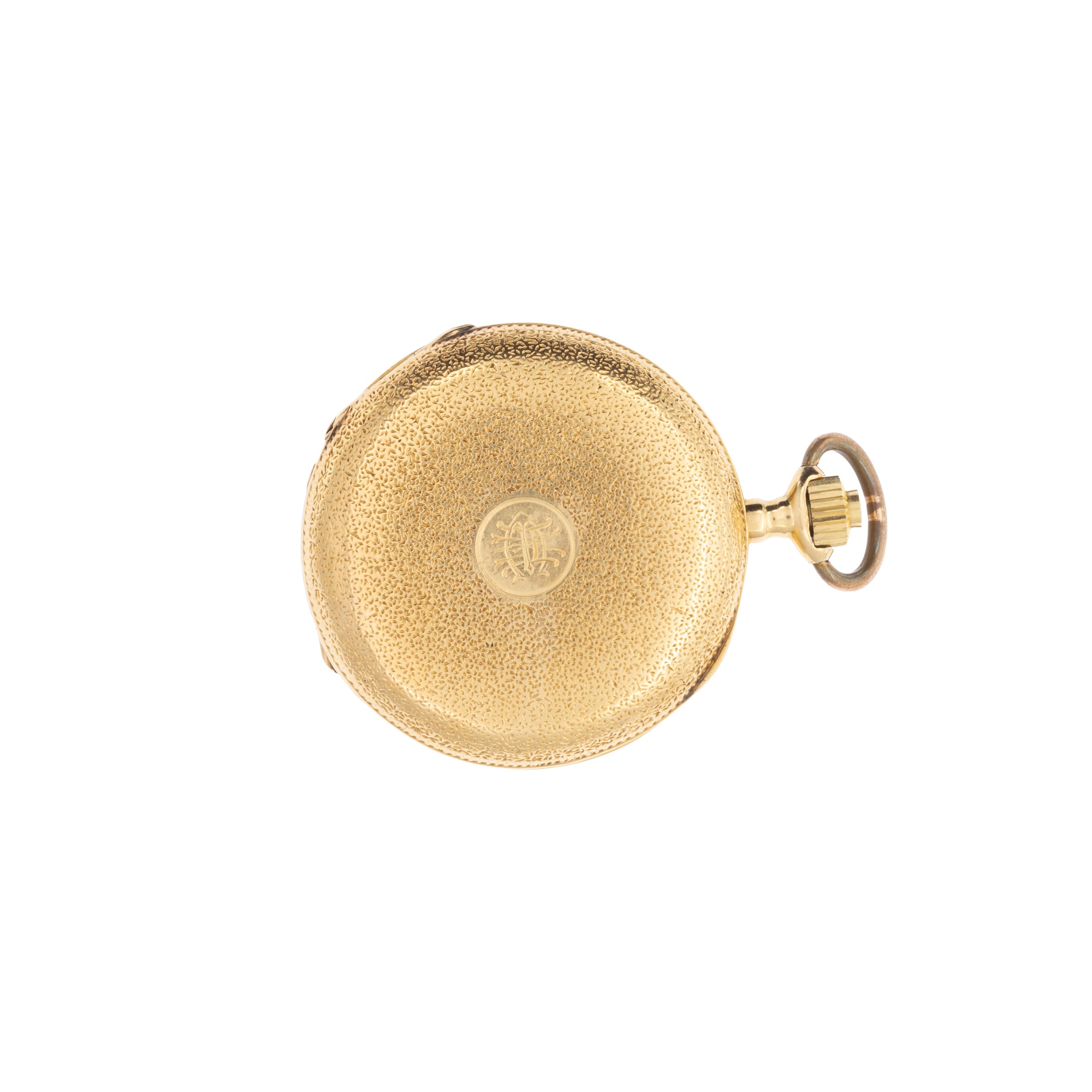 Ernesto Hausmann, Orologio da tasca Occhio di Bue in oro giallo 18kt