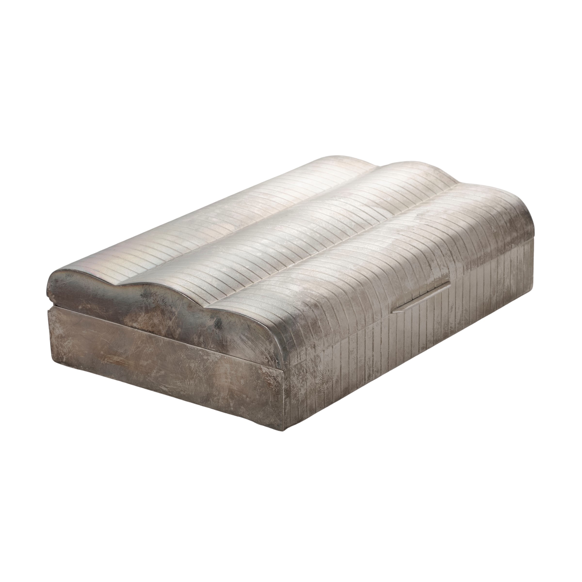 Scatola in Argento e Legno
