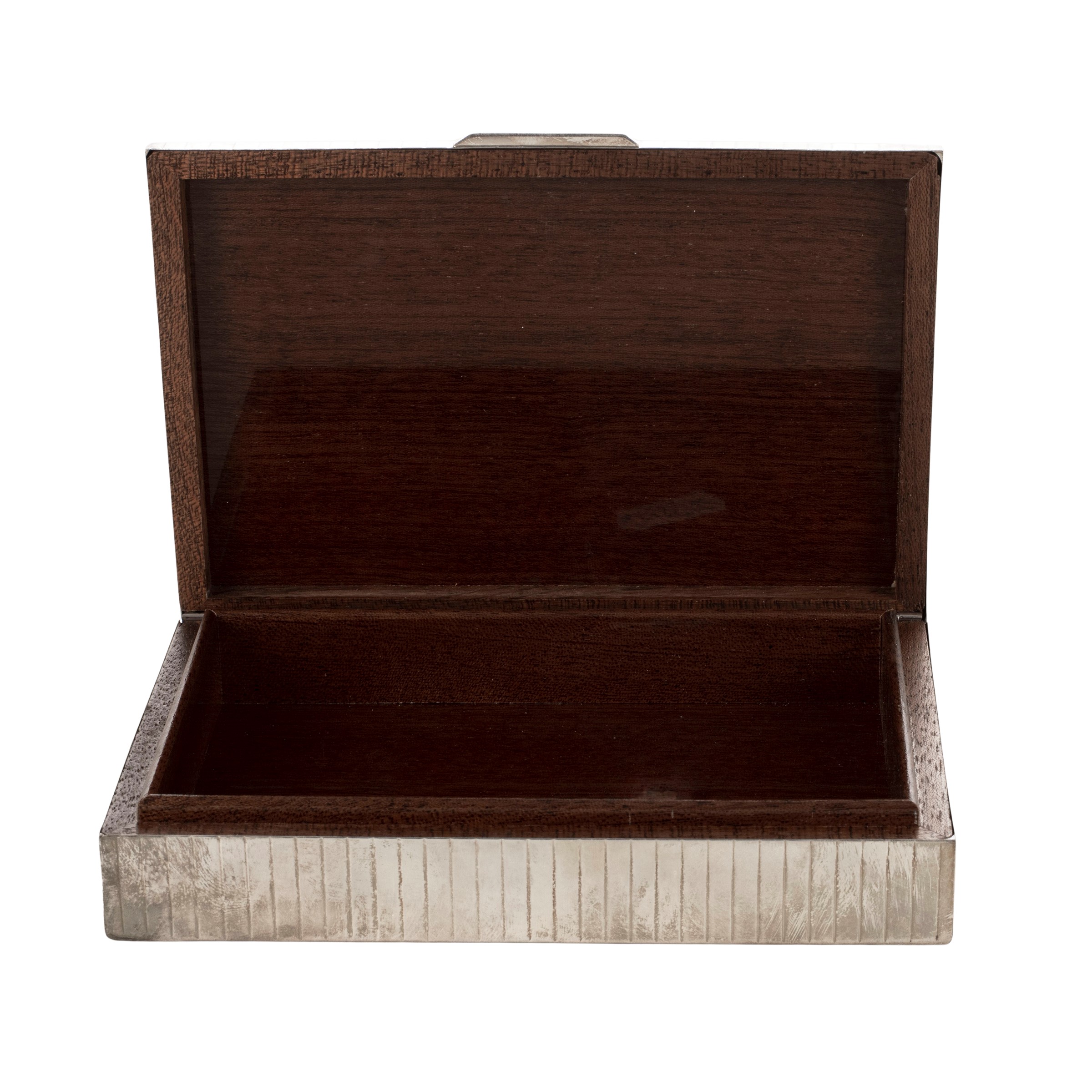Scatola in Argento e Legno