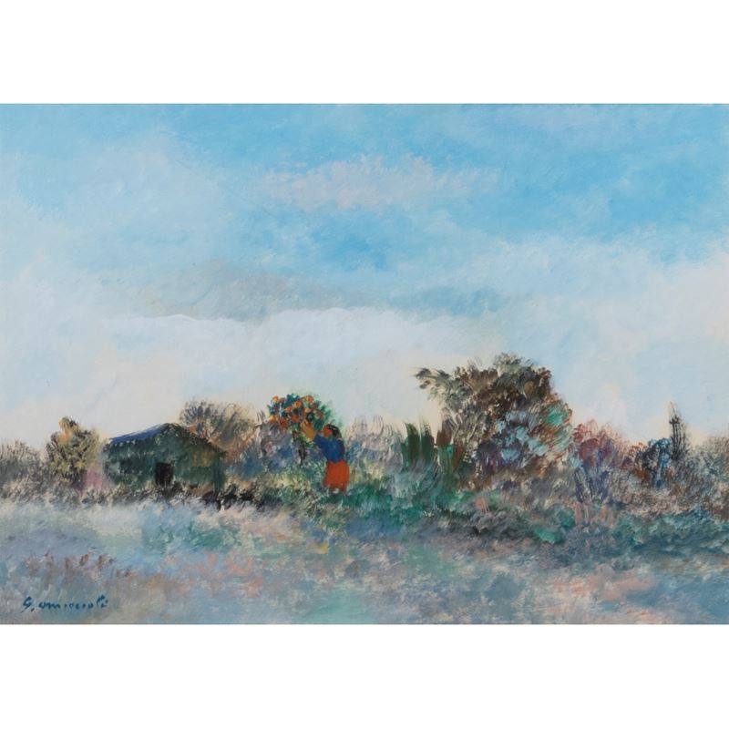 "Casa verde e contadina"