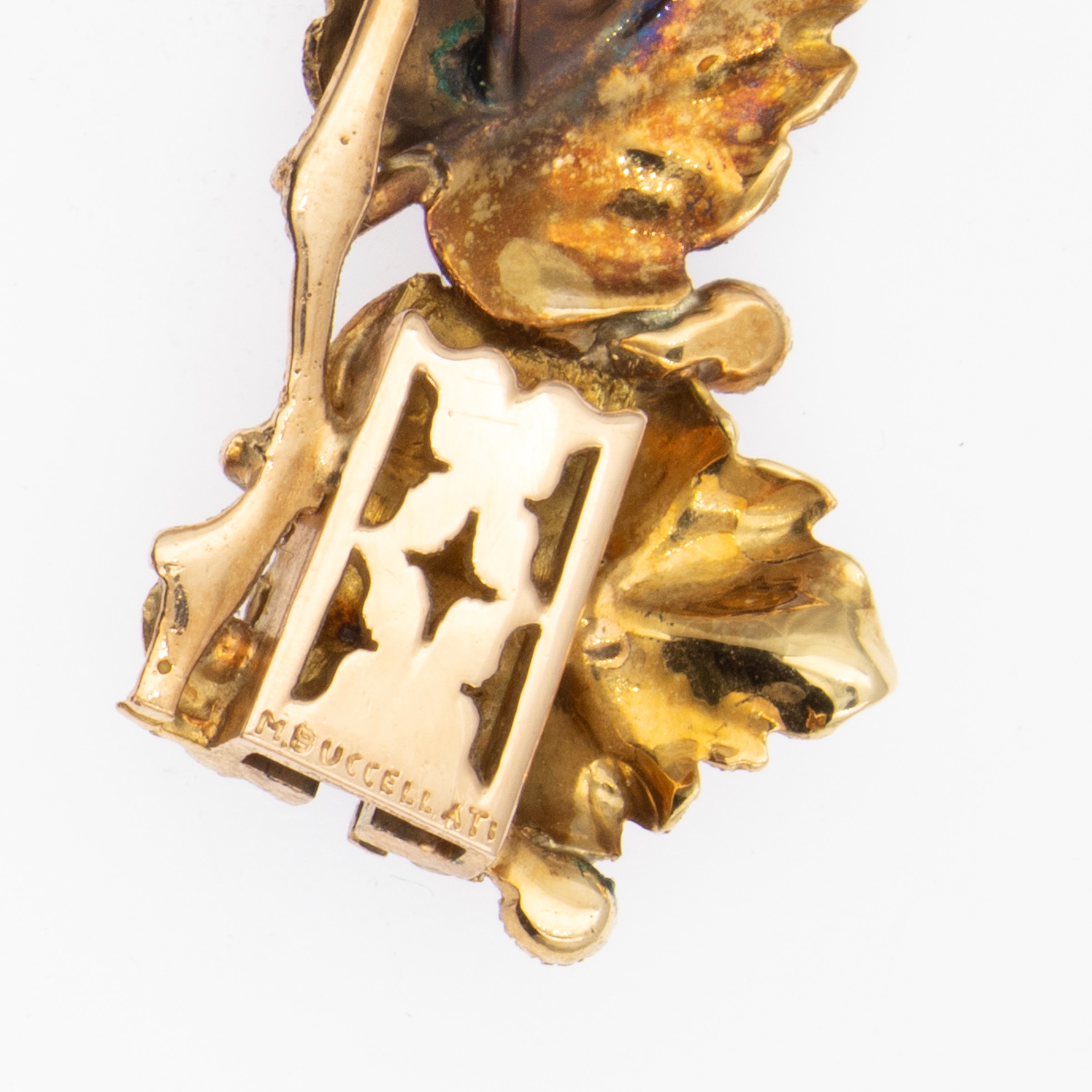 parure a motivo floreale