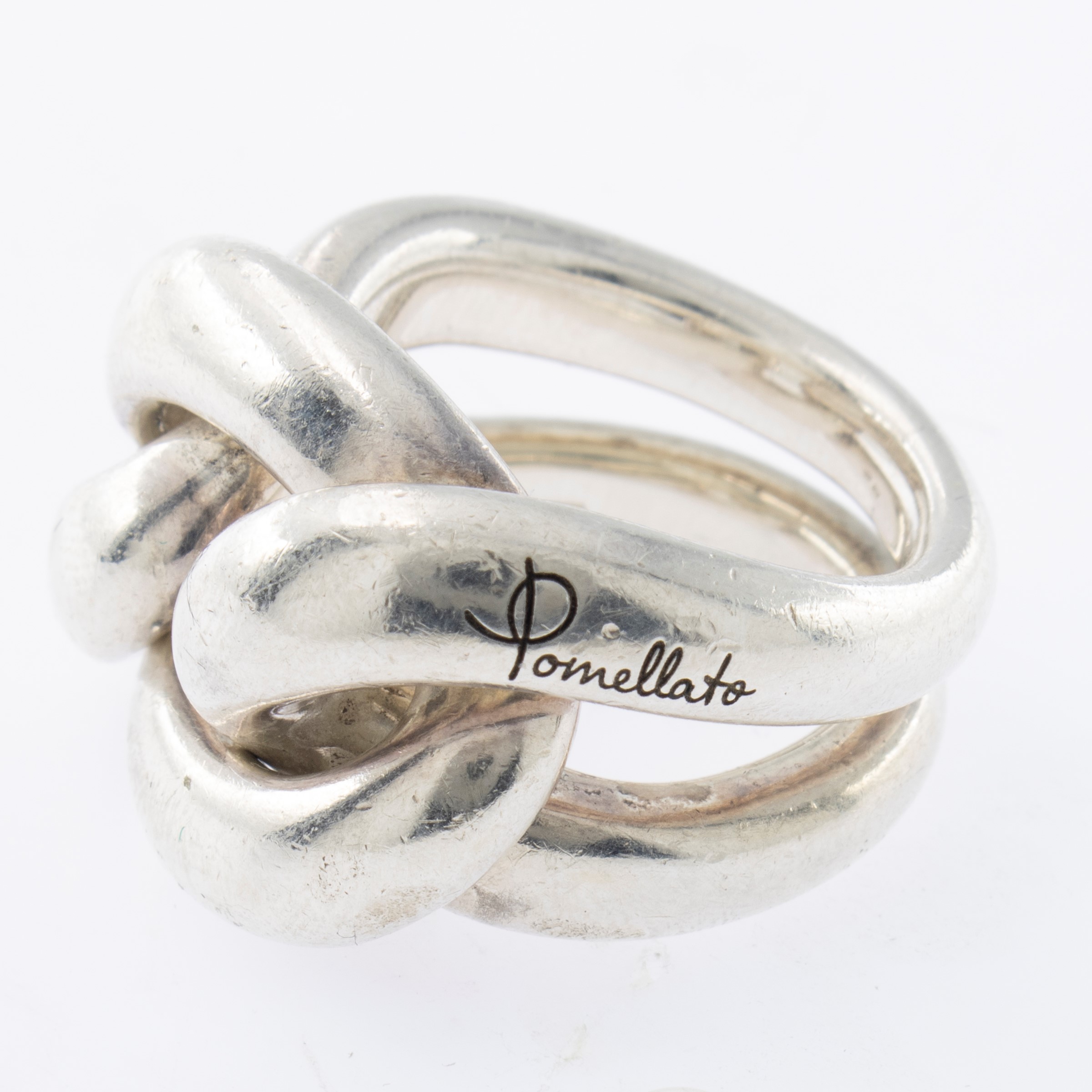 anello bijou vintage in argento 925