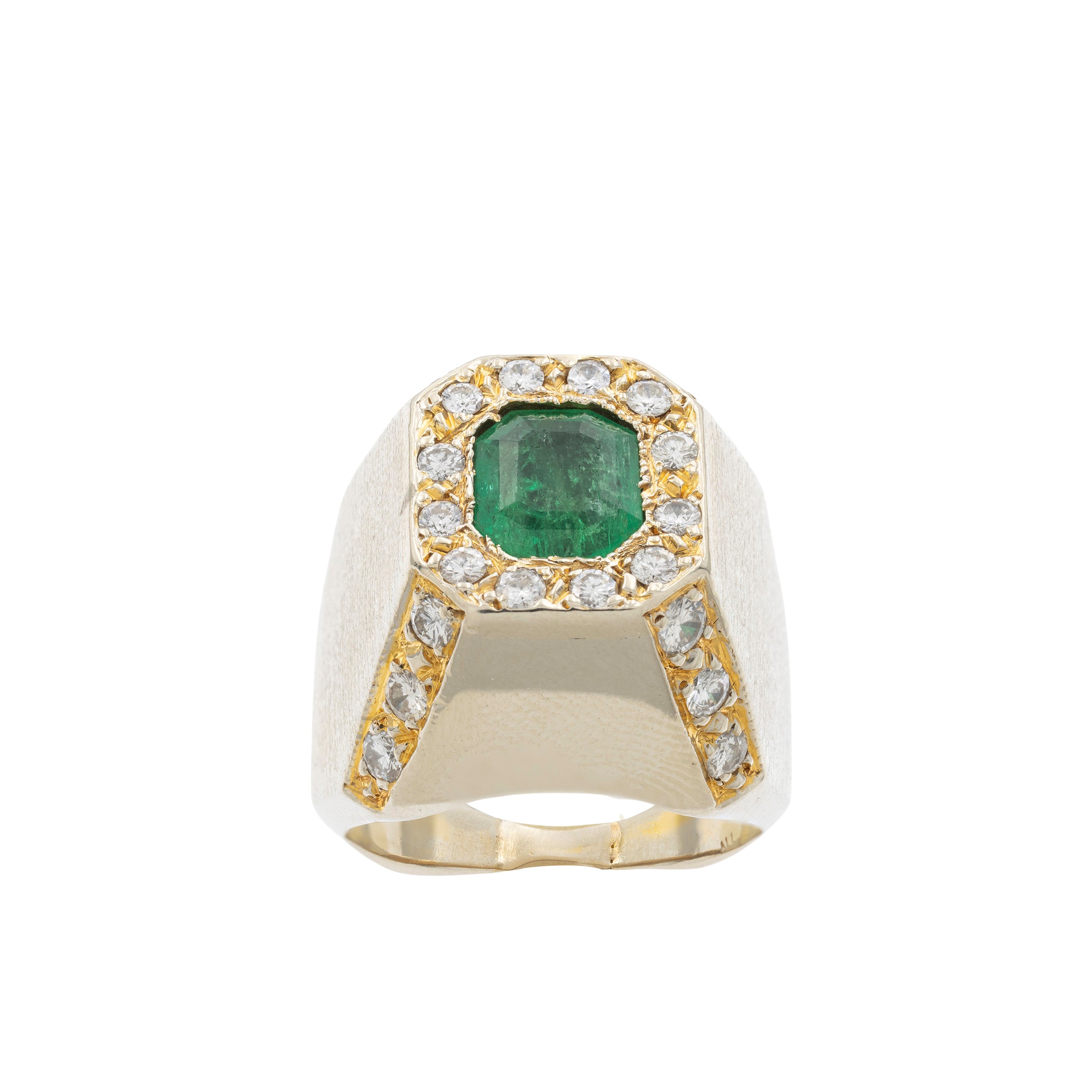 Anello Chevalier in Oro Giallo 18kt