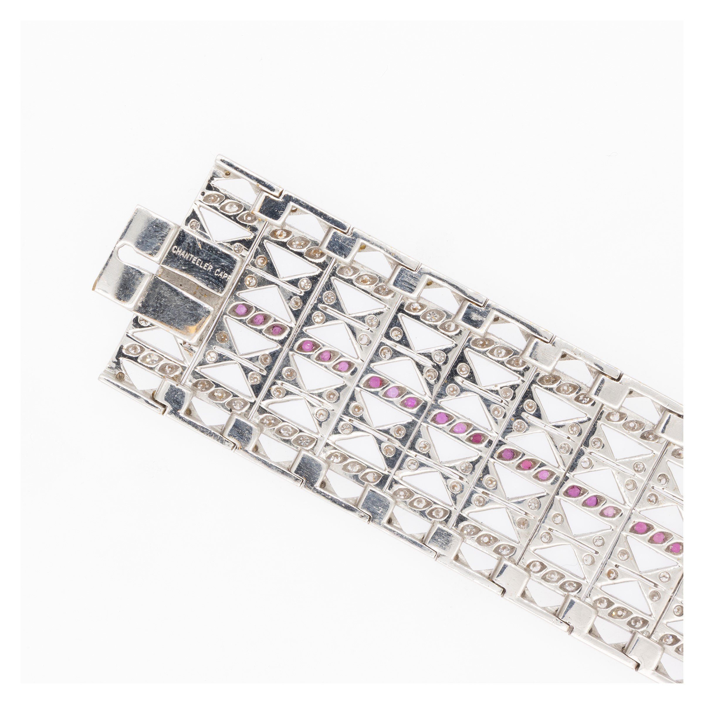 bracciale a motivo geometrico