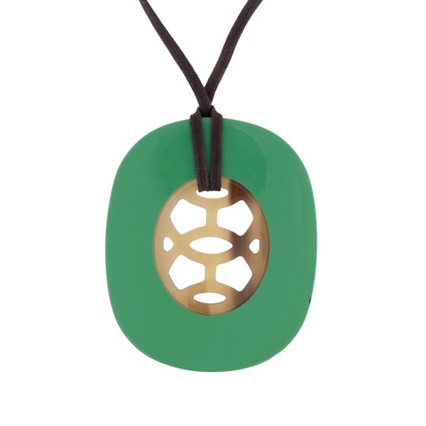 Herm&#232;s - vintage bijou pendant