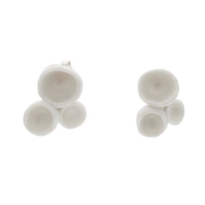 Orecchini serie Licheni