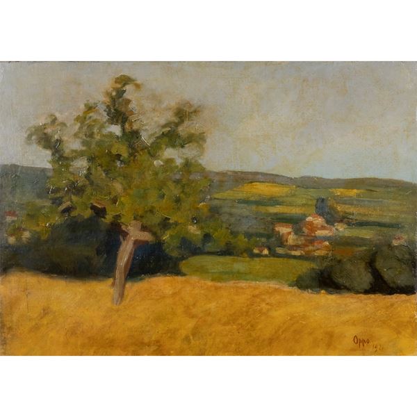 Cipriano Efisio Oppo - "Campagna romana"
