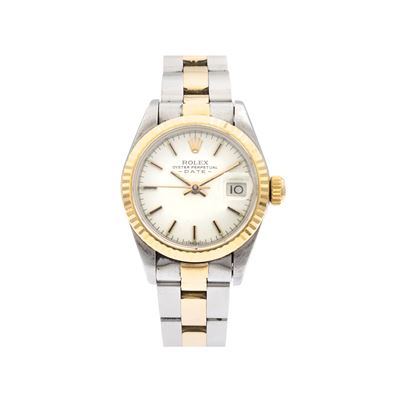 Oyster Perpetual orologio da donna vintage in acciaio e oro giallo 18kt, anno 1983