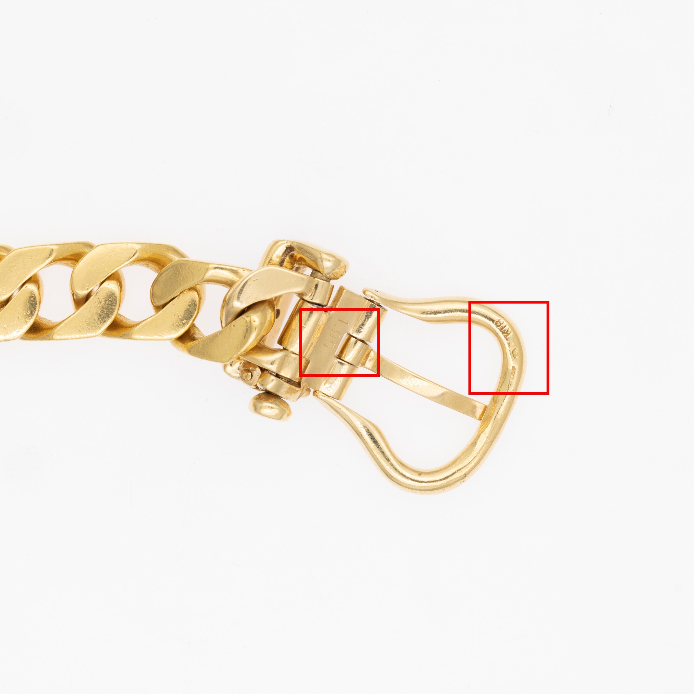Hermès - Bracciale cintura in oro giallo 18kt con diamanti