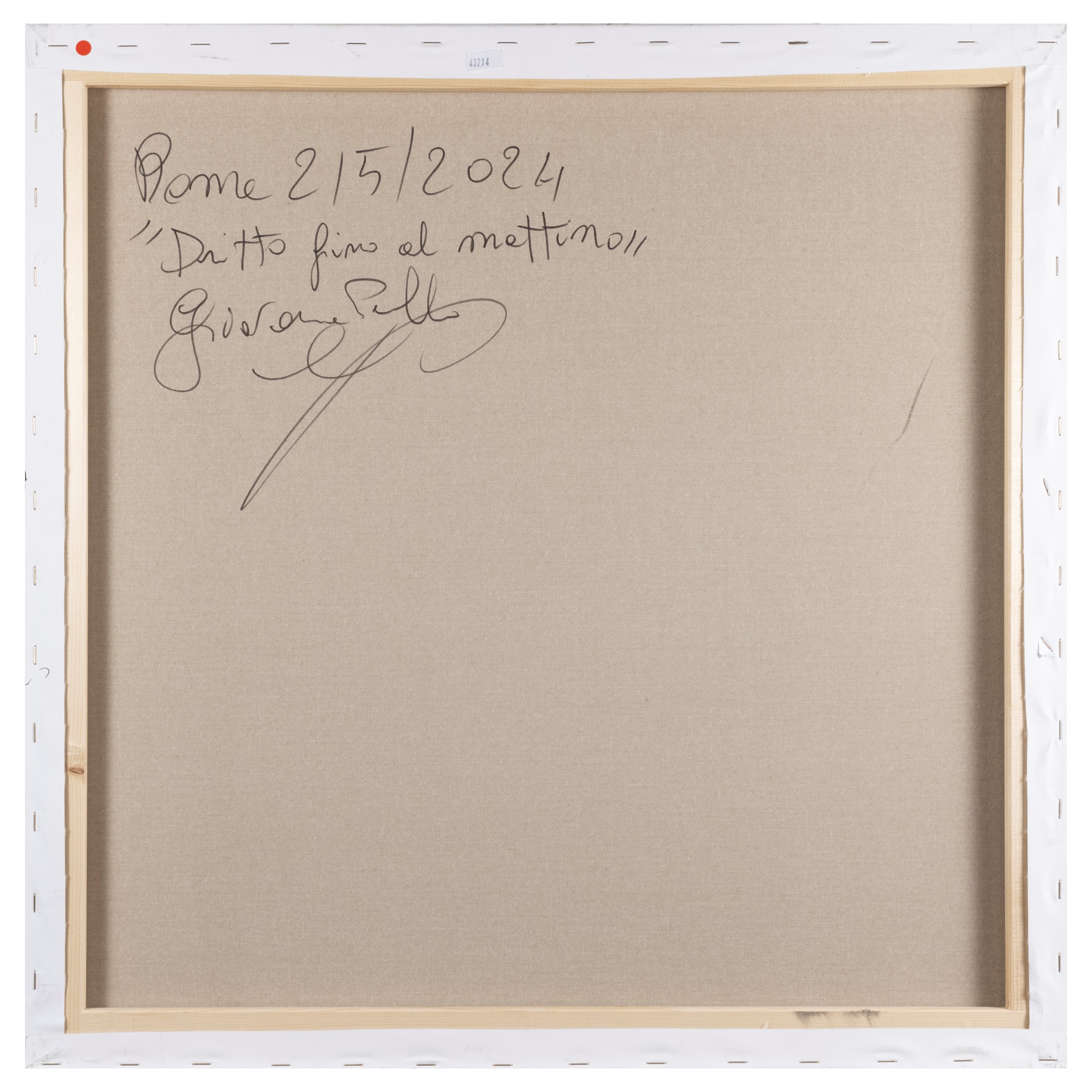 "Dritto fino al mondo"