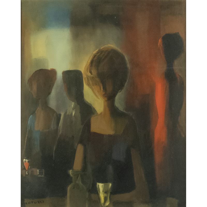 "Donna al bar"