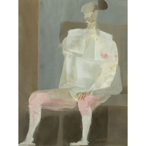 Mariano Villalta - "Donna seduta"