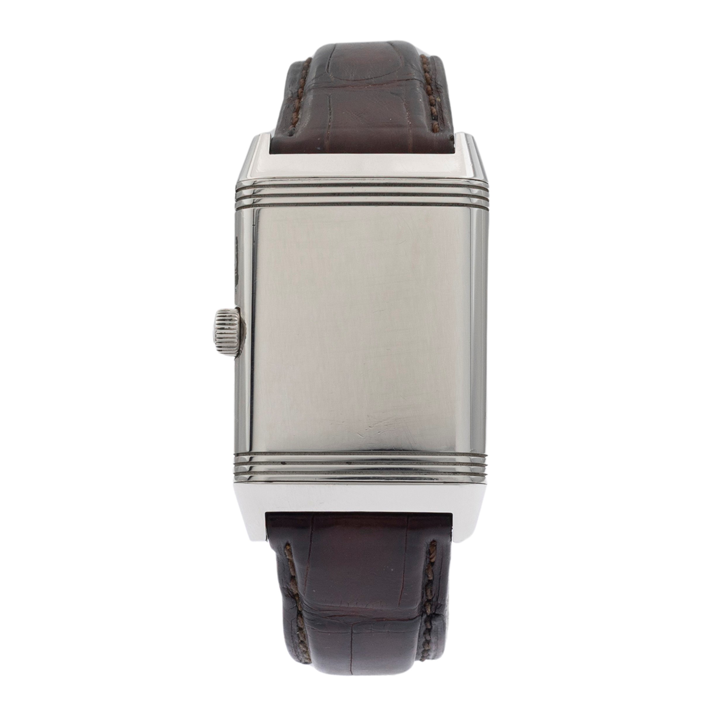 Jager le Coultre - Orologio da polso Reverso Grand Taille, acciaio, anni 2000