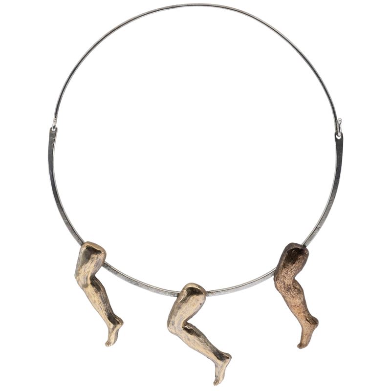 Paola Gandolfi - Collana Scappa - Bronzo e Argento, Edizione 2/10