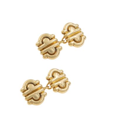 Gemelli in oro giallo 18kt