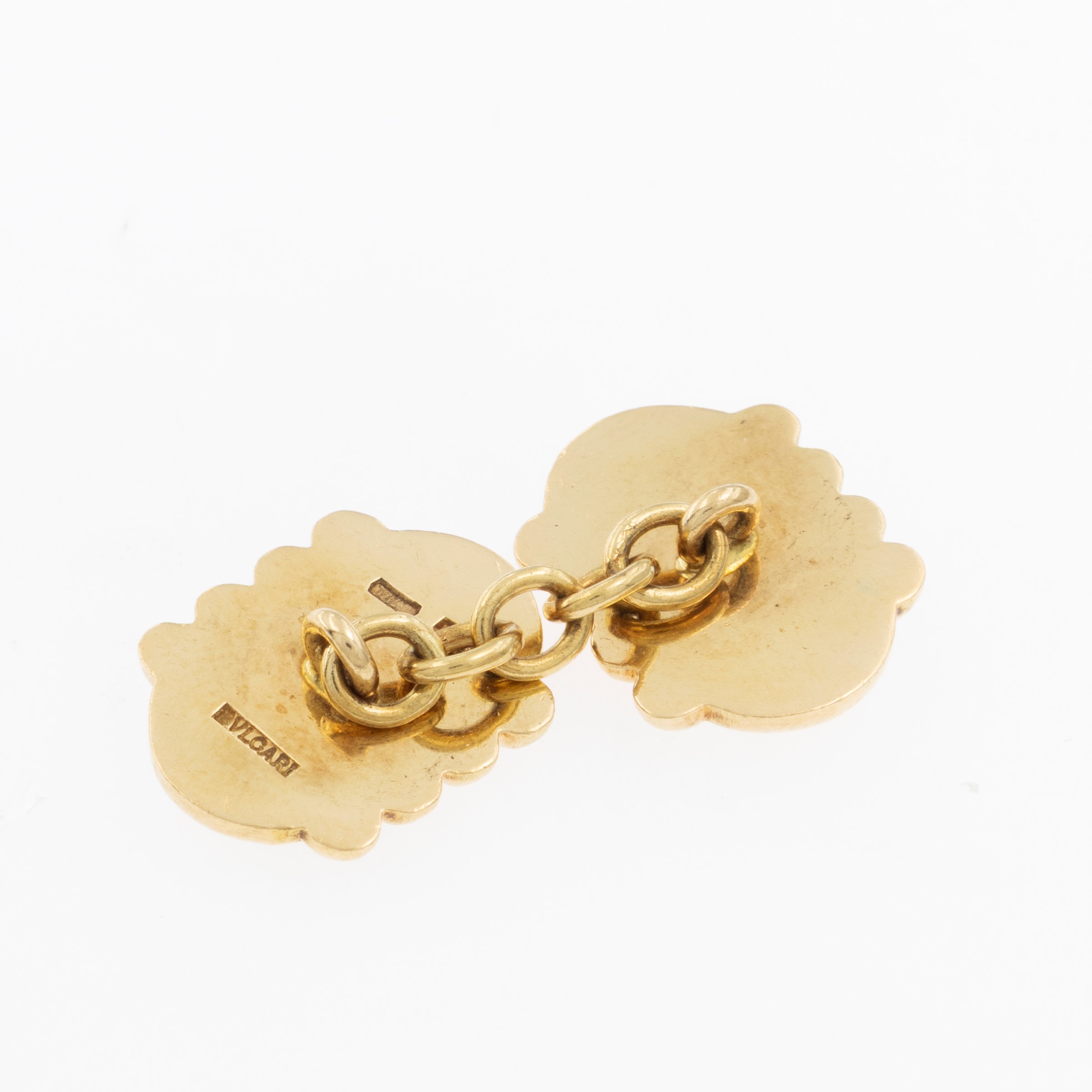 Bvlgari - Gemelli in oro giallo 18kt