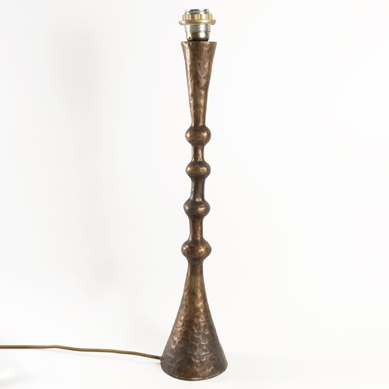 Tom Corbin, Lampada da tavolo in bronzo, USA 1998, edizione 3/25