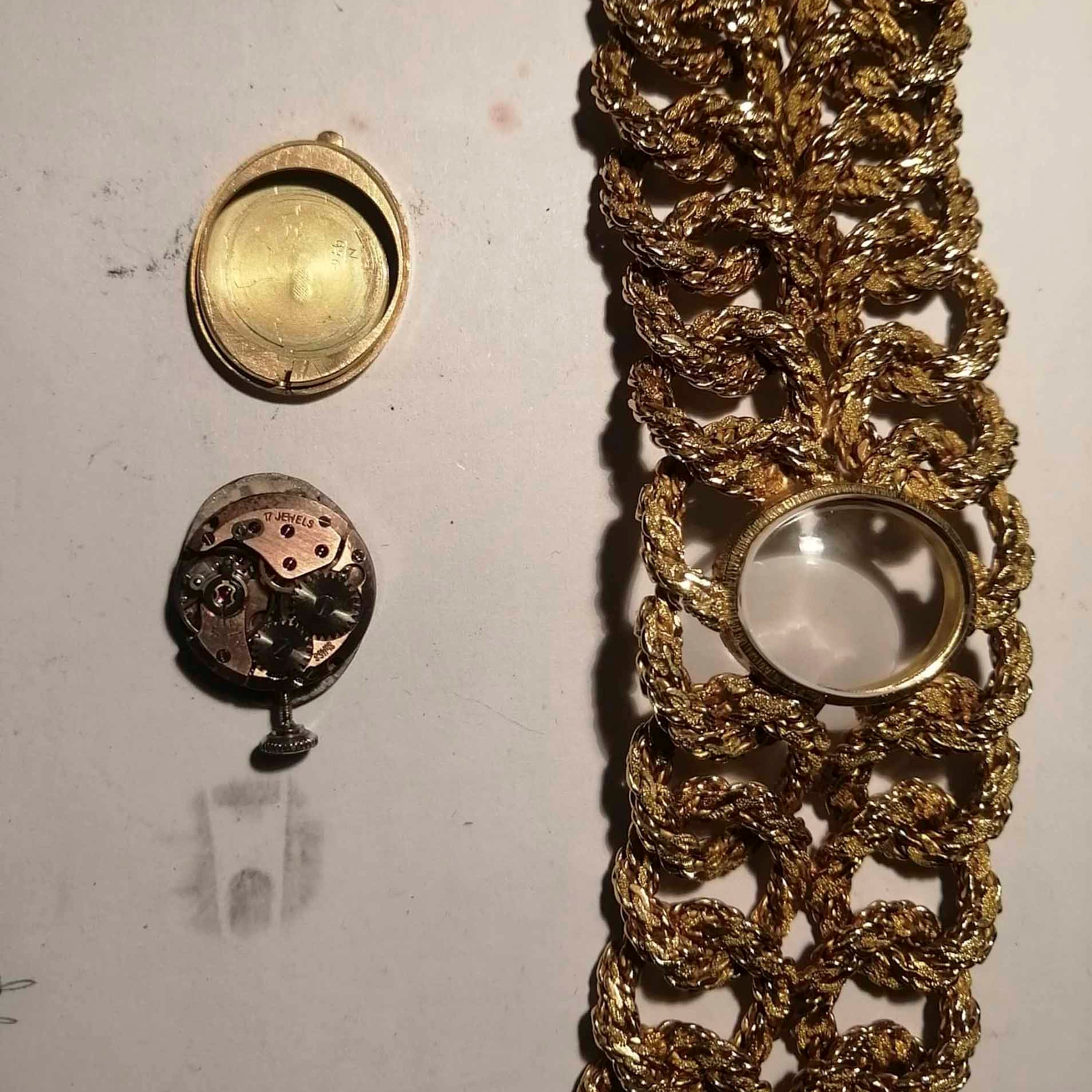 Bracciale Orologio da Donna in Oro Giallo 18kt