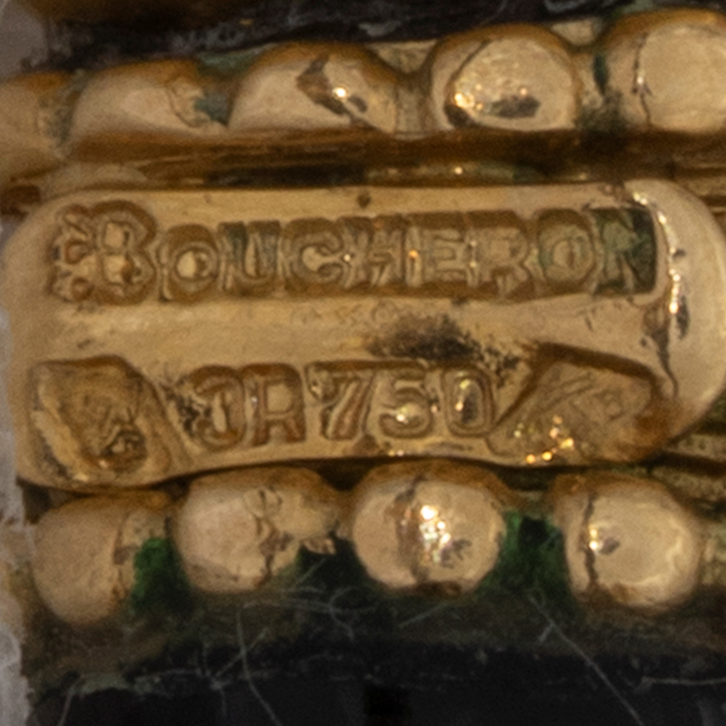 pendente in oro giallo 18kt e onice nero